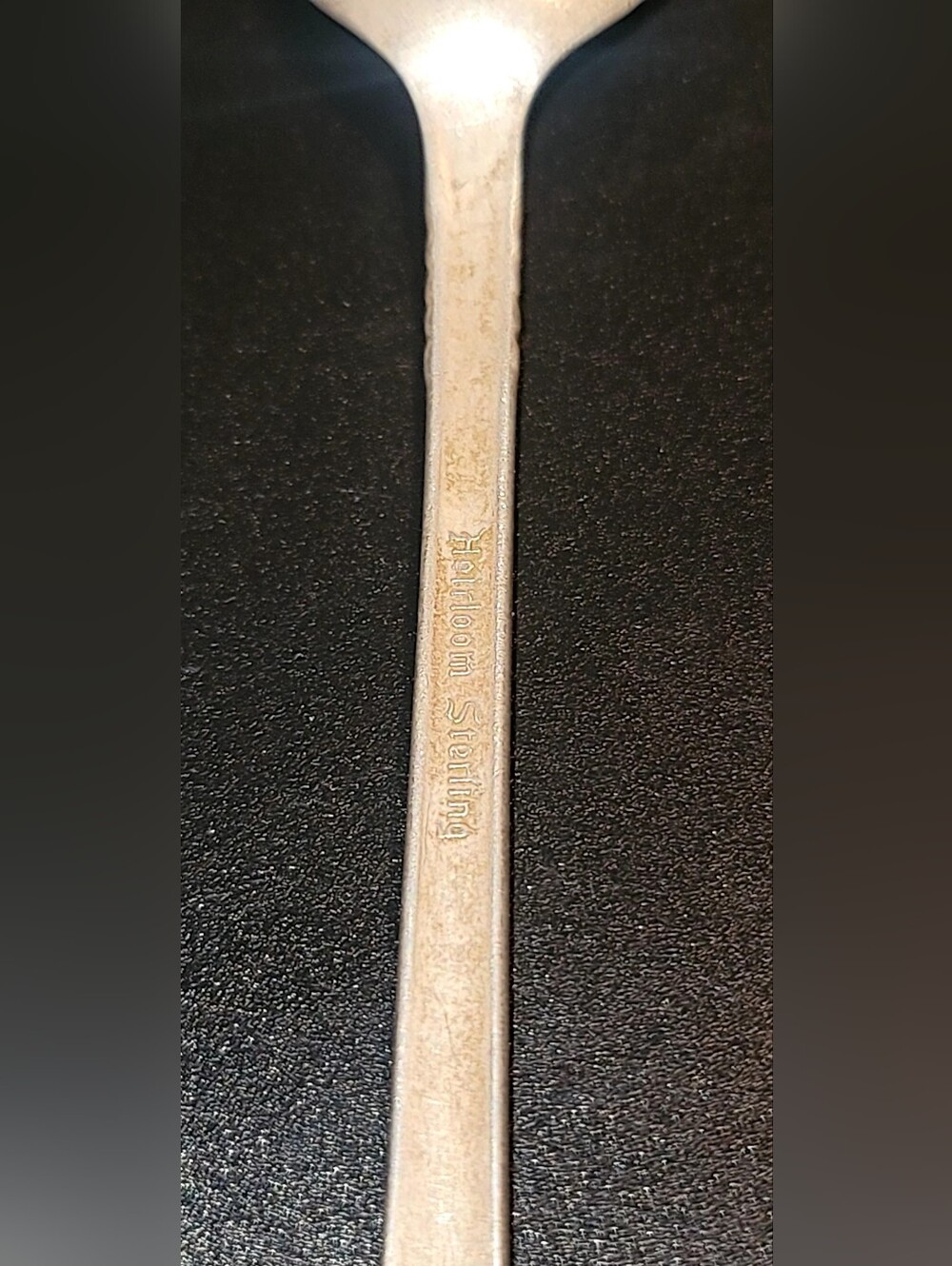 15.9g HEIRLOOM STERLING "Damask Rose" by Oneida Infant Feeding Spoon 5 5/8" - Picture 4 of 5